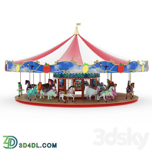 Urban environment Carousel