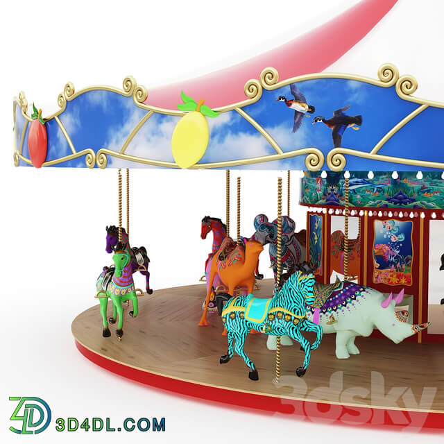 Urban environment Carousel