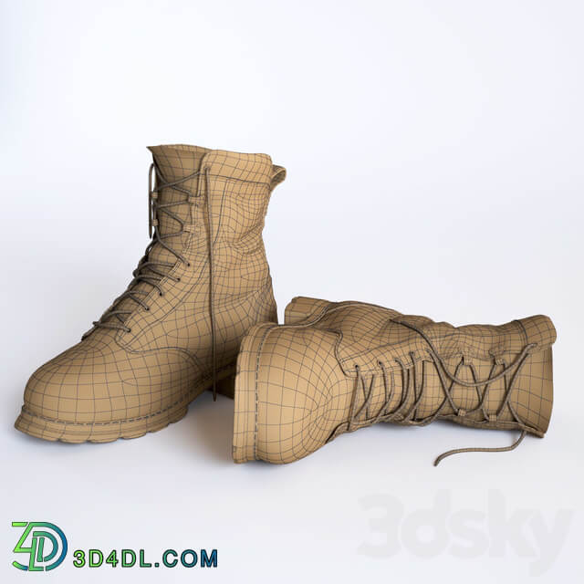 Footwear Frayed boots