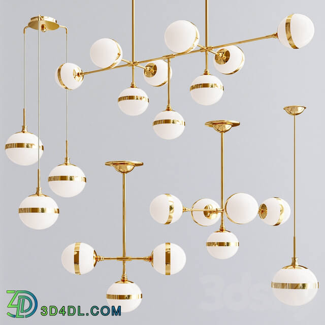 Peggy collection Pendant light 3D Models