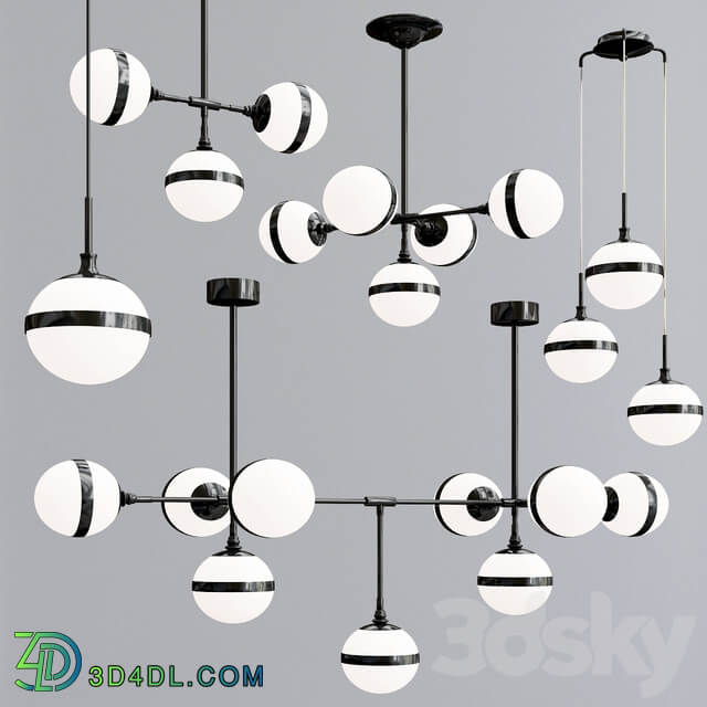 Peggy collection Pendant light 3D Models