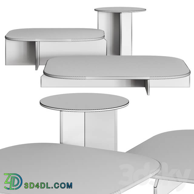 Ditre Italia Polyura Coffee Tables