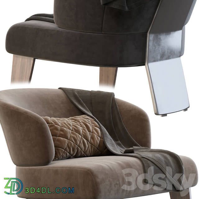 Reeves Large Armchair by Minotti