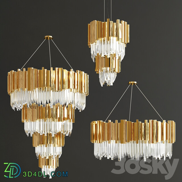 EMPIRE collection Pendant light 3D Models