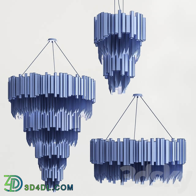 EMPIRE collection Pendant light 3D Models