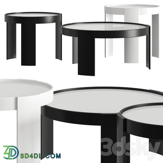 Cassina 780 783 Coffee Tables