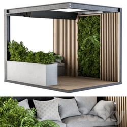 Other Roof Garden and Landscape Furniture with Pergola 03 