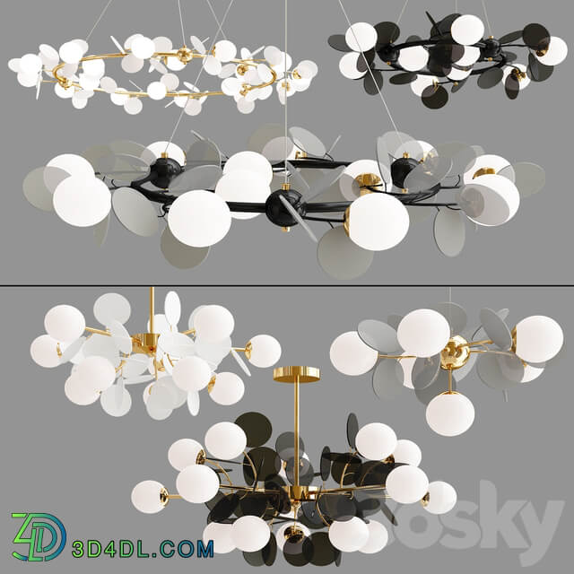 Matisse Self Collection Pendant light 3D Models