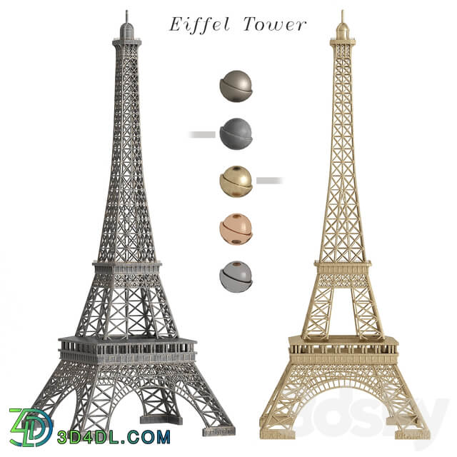 Eiffel tower Other decorative objects 3D Models