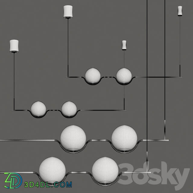 Faro Barcelona Le Vita Pendant Lamps Pendant light 3D Models