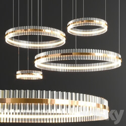 Baroncelli saturno chandelier Pendant light 3D Models 