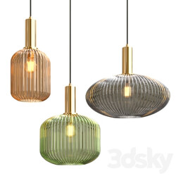 Iris pendant light Pendant light 3D Models 