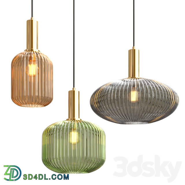 Iris pendant light Pendant light 3D Models