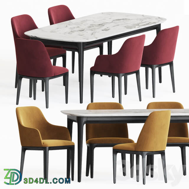 Table Chair Dining Set 78