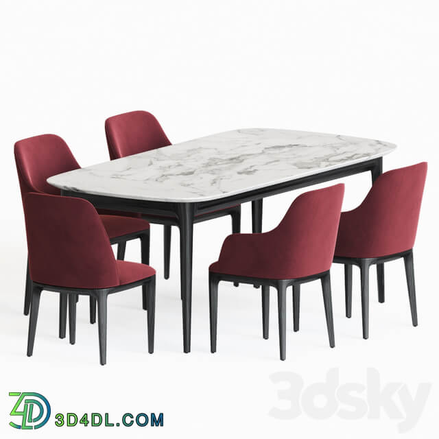 Table Chair Dining Set 78