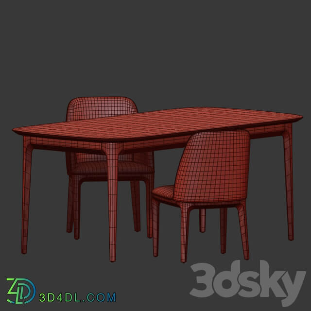 Table Chair Dining Set 78