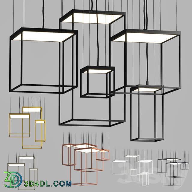 BRASSIE by Ronda Design Pendant light 3D Models