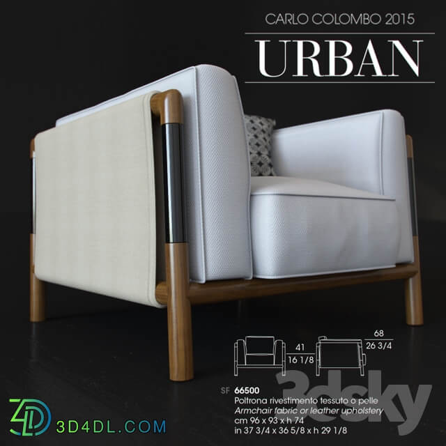 giorgetti URBAN CARLO COLOMBO 2015 Kreslo