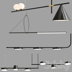 Pendant Lamp Collection 01 Pendant light 3D Models 