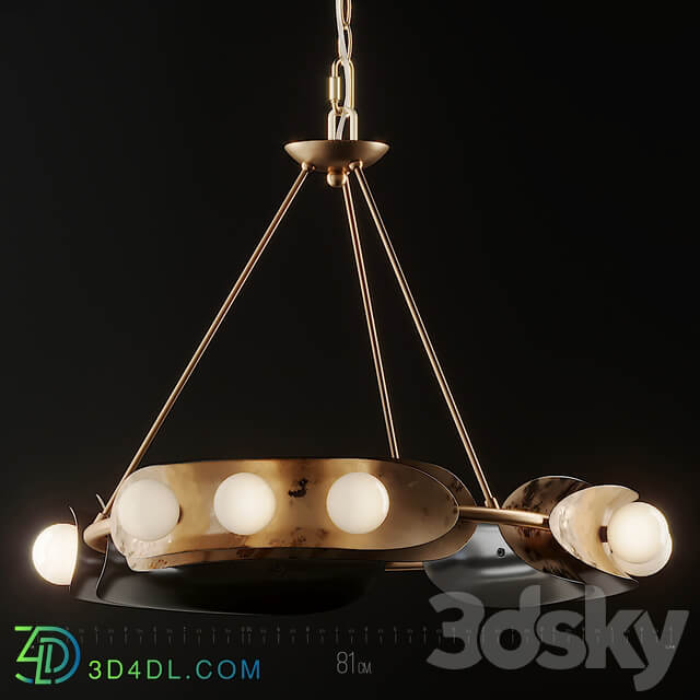 MARILYN CHANDELIER from LULU GEORGIA Pendant light 3D Models