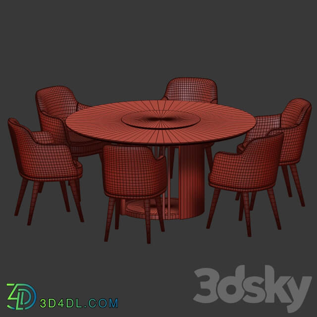 Table Chair Dining Set 79