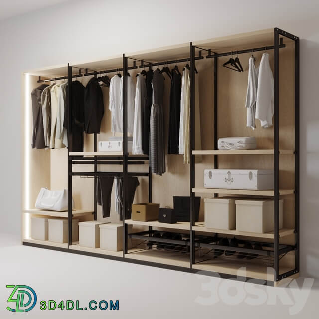 Wardrobe Display cabinets wardrobe6