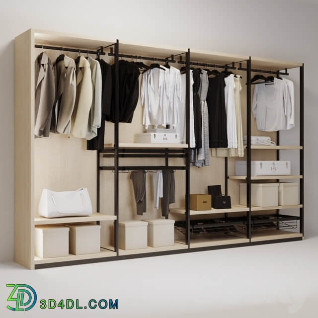 Wardrobe Display cabinets wardrobe6