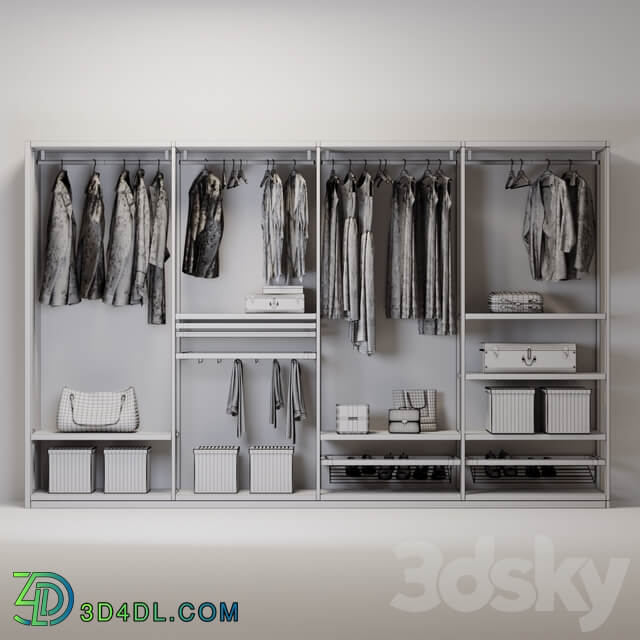 Wardrobe Display cabinets wardrobe6