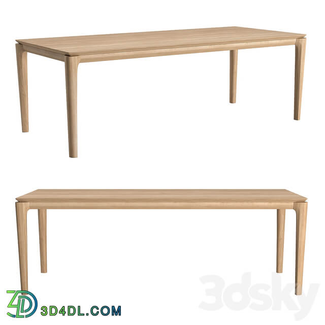 Ethnicraft Oak Bok Dining Table