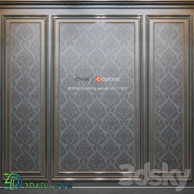 Wall molding panels vol. 2 001