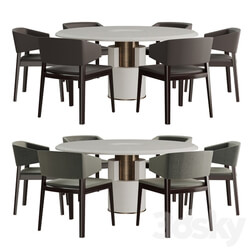 Table Chair Dinner set 2 