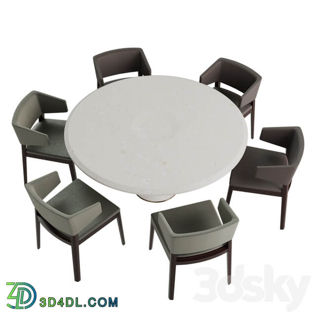 Table Chair Dinner set 2