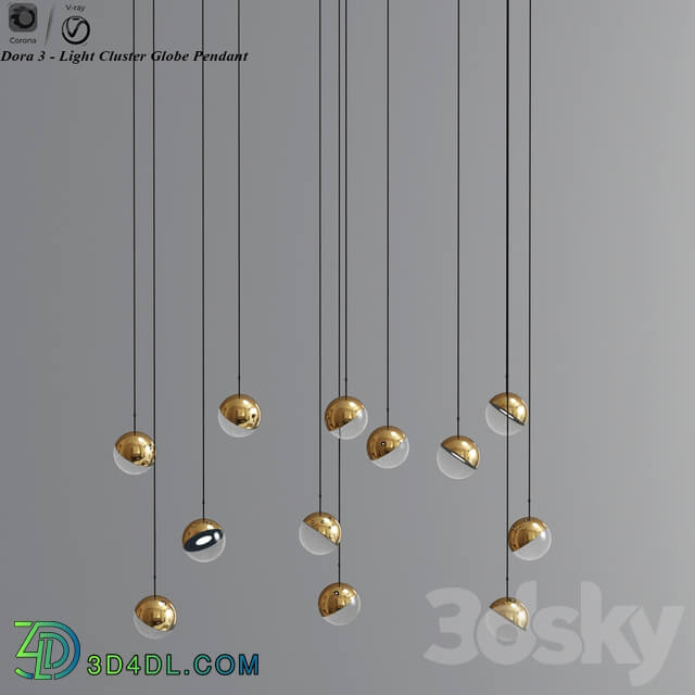 Flos Linear Suspension And Dora Pendant Collection