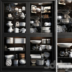 Wardrobe with service 4 3D Models 