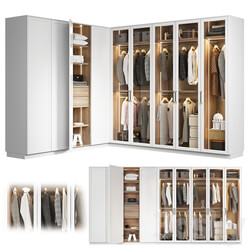 Wardrobe Display cabinets L ORIGINE Aeterna Wardrobe 