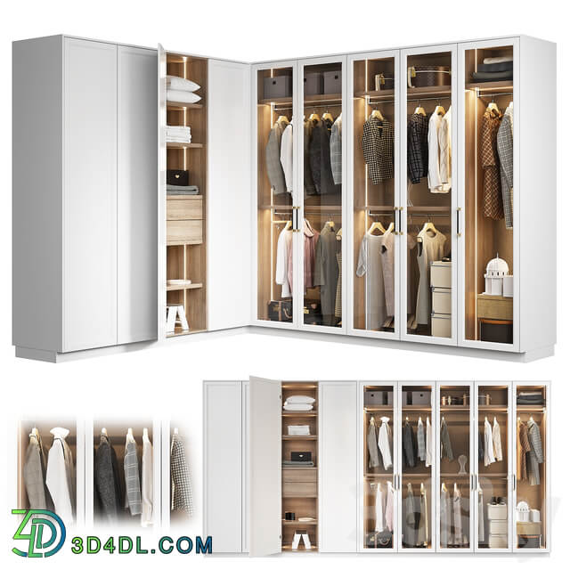 Wardrobe Display cabinets L ORIGINE Aeterna Wardrobe