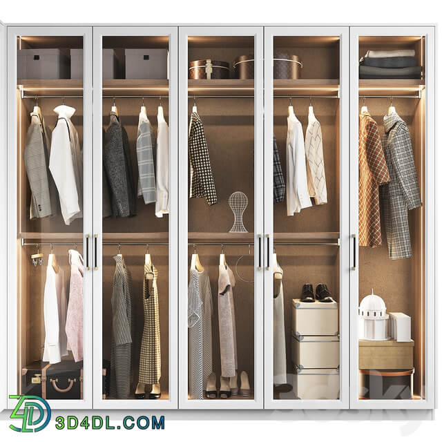 Wardrobe Display cabinets L ORIGINE Aeterna Wardrobe