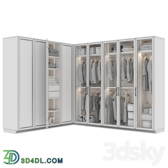 Wardrobe Display cabinets L ORIGINE Aeterna Wardrobe