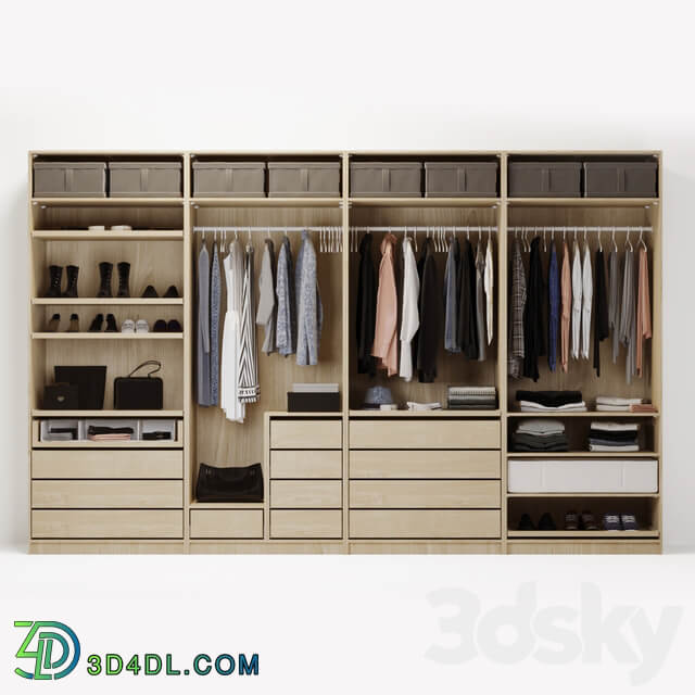 Wardrobe Display cabinets wardrobe5