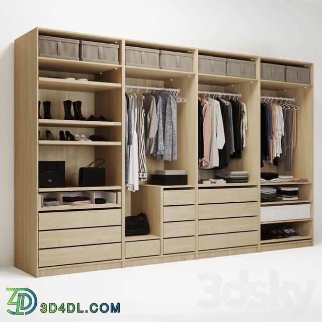 Wardrobe Display cabinets wardrobe5