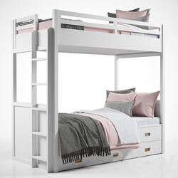 Avalon Bunk Bed with Trundle 