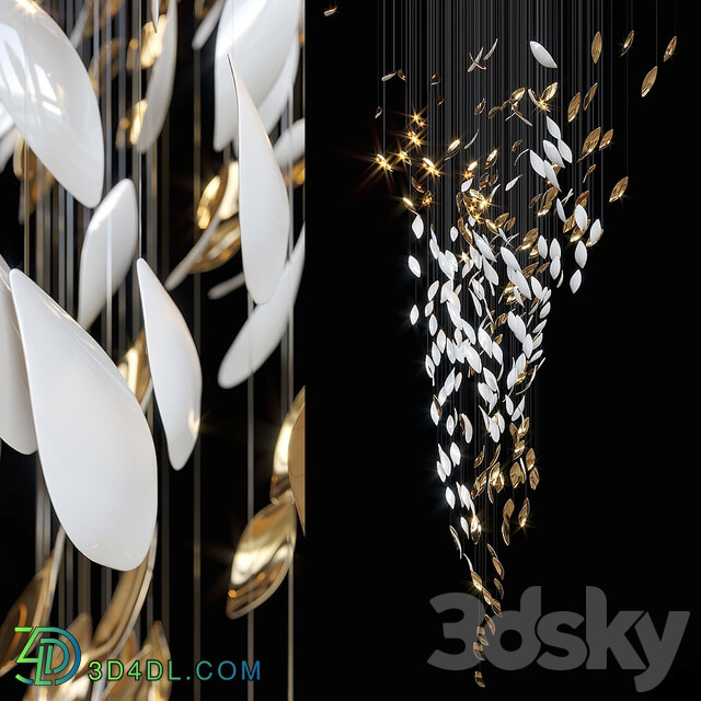 Chandelier Light Vargov Pendant light 3D Models