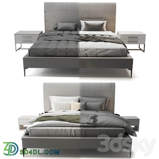 Bed Andes Deco Upholstered Bed