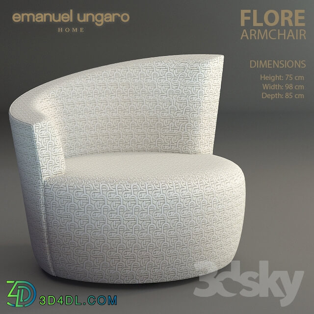 EMANUEL UNGARO FLORE Armchair Chair