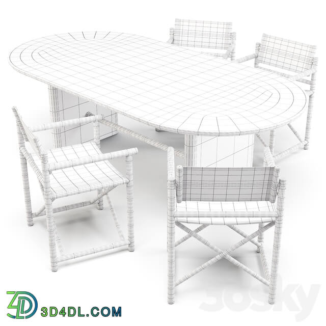 Table Chair Dining Set Crate and Barrel Table Oli Oval and Chairs Director s 