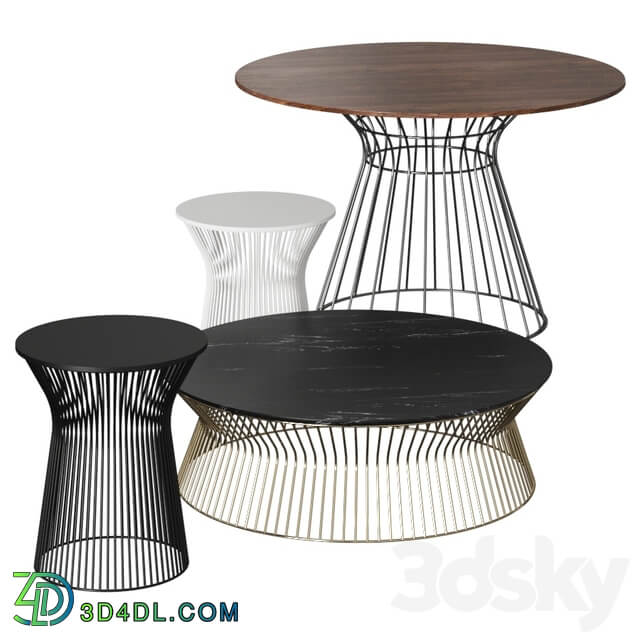 Gruppo Tomasella Brigitte Coffee Dining Tables