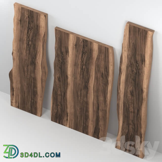 Other decorative objects Wooden slabs