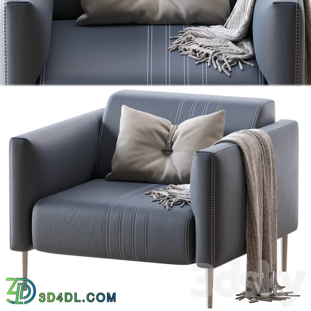 Armchair TUXEDO PNO 96x100x h77