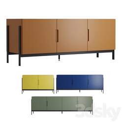 Sideboard Chest of drawer LOW RECTANGULAR FLOAT SIDEBOARD. Novamobili. 