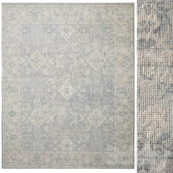 Allegra Hand Knotted Wool Rug 